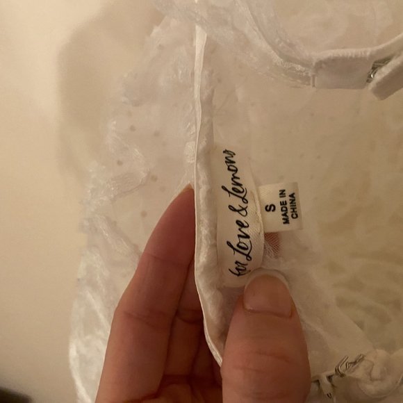 For Love And Lemons Size Small Sheer Dress (Worn only once) - Picture 5 of 7
